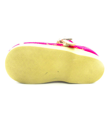 mercedita de lino con suela de goma