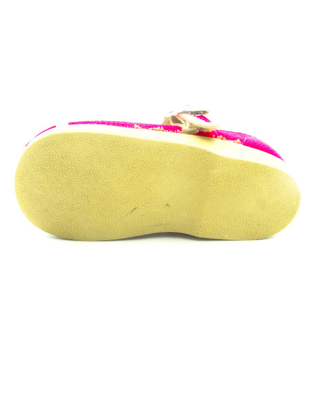 mercedita de lino con suela de goma