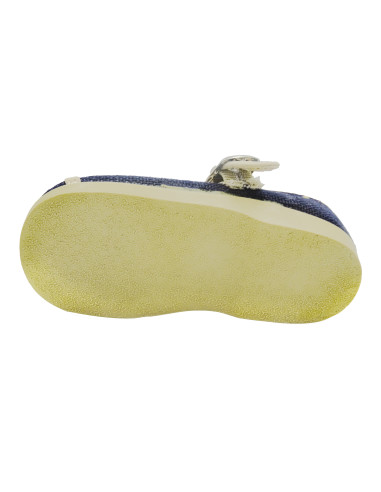 mercedita de lino con suela de goma