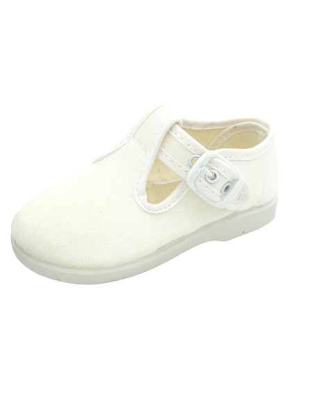 pepito de tela para nino con plantilla de textil y suela de goma