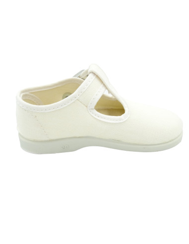 pepito de tela para nino con plantilla de textil y suela de goma