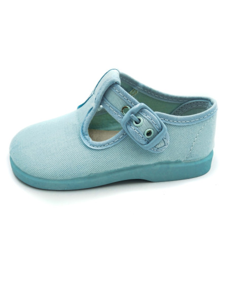 pepito de tela para nino con plantilla de textil y suela de goma