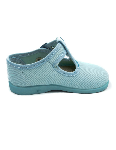 pepito de tela para nino con plantilla de textil y suela de goma