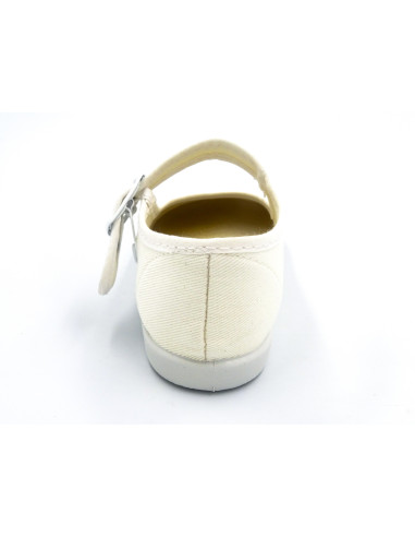 mercedita clasica de lona con suela de goma para nina