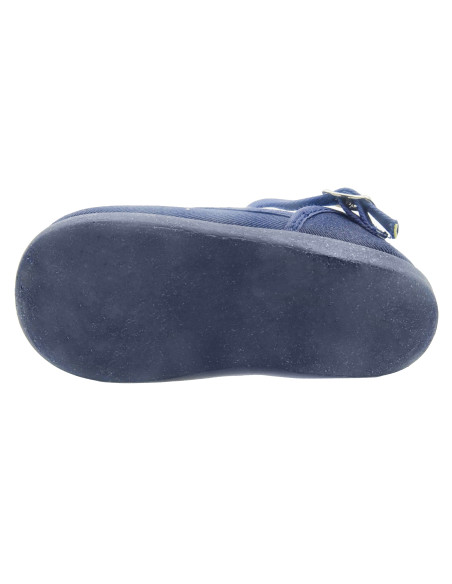 mercedita de tela con hebilla para nina