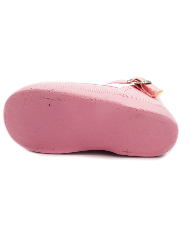 mercedita de tela con hebilla para nina