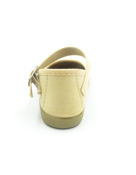 mercedita de tela con hebilla para nina