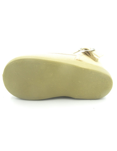 mercedita de tela con hebilla para nina