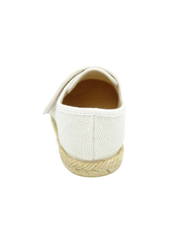 espartena para nino de lino con suela de goma