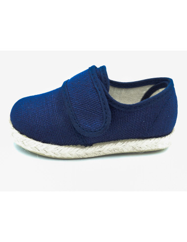 espartena para nino de lino con suela de goma