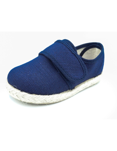 espartena para nino de lino con suela de goma