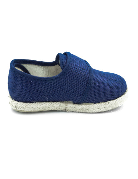 espartena para nino de lino con suela de goma