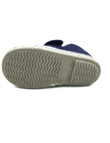 espartena para nino de lino con suela de goma