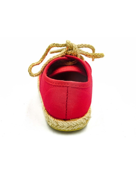 espartena de tela con suela de goma para nino