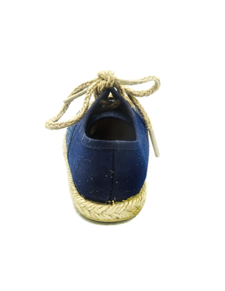 espartena de tela con suela de goma para nino