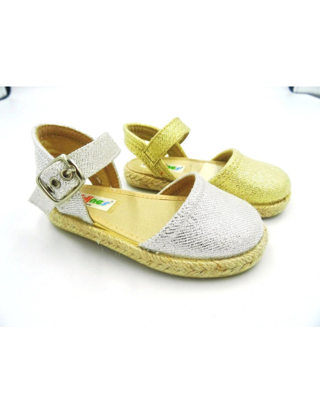 espartena con brillos para nina