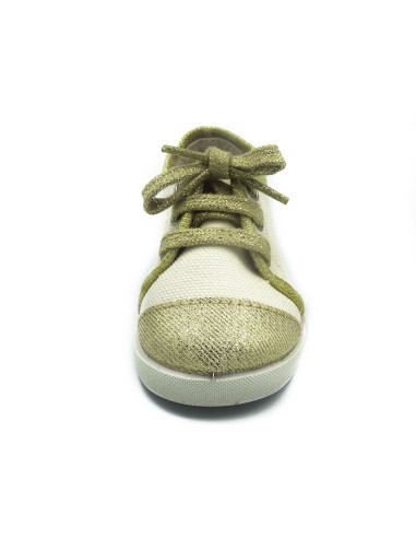 deportivo de brillos con suela de goma