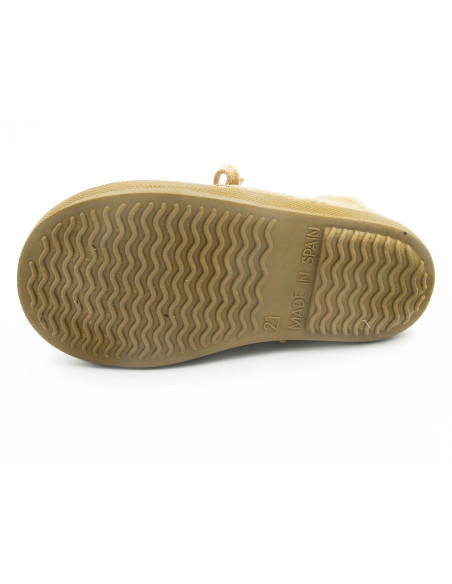 pisacacas de cordones con piso de goma