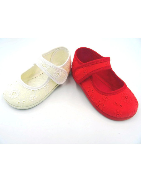 mercedita de tejido bordado para nina