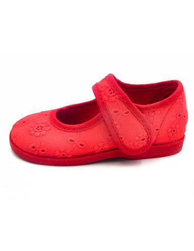 mercedita de tejido bordado para nina