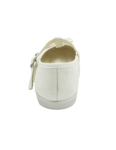 mercedita de tela con lazo para nina