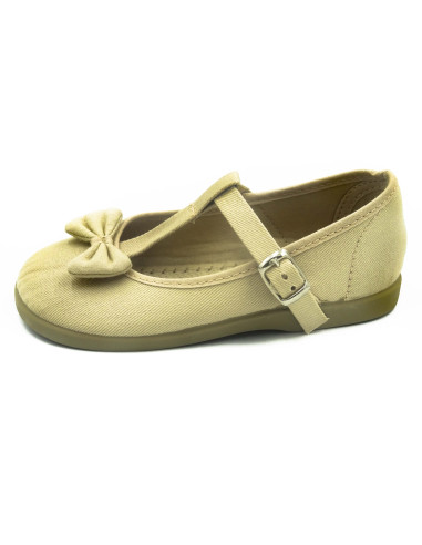 mercedita de tela con lazo para nina