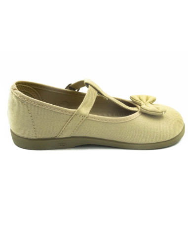 mercedita de tela con lazo para nina