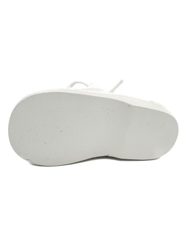 angelito de nina con tela con suela de goma antideslizante