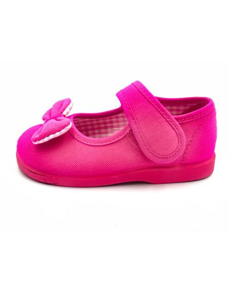 mercedita de nina con lazo zapatero y suela de goma