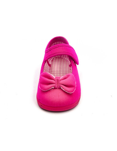 mercedita de nina con lazo zapatero y suela de goma