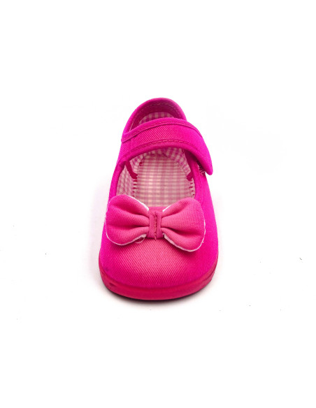 mercedita de nina con lazo zapatero y suela de goma