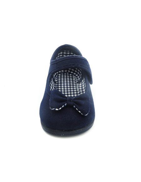 mercedita de nina con lazo zapatero y suela de goma