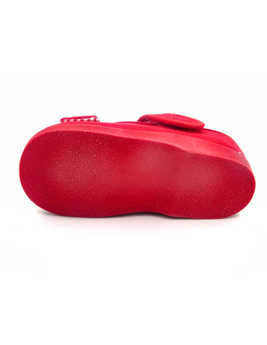 mercedita de nina con lazo zapatero y suela de goma