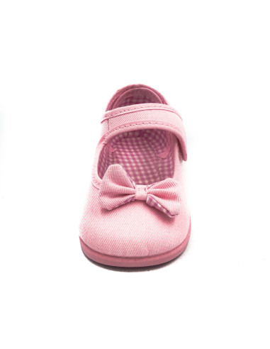 mercedita de nina con lazo zapatero y suela de goma