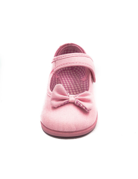 mercedita de nina con lazo zapatero y suela de goma