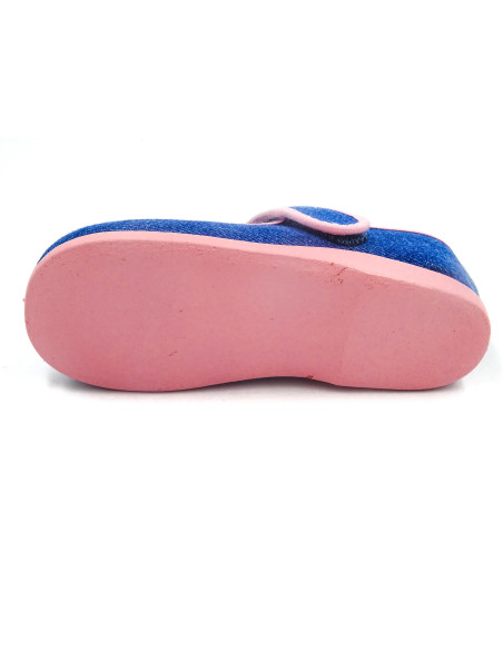 mercedita de nina con lazo zapatero y suela de goma