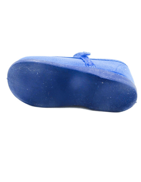 mercedita clasica para nina de lona con suela de caucho