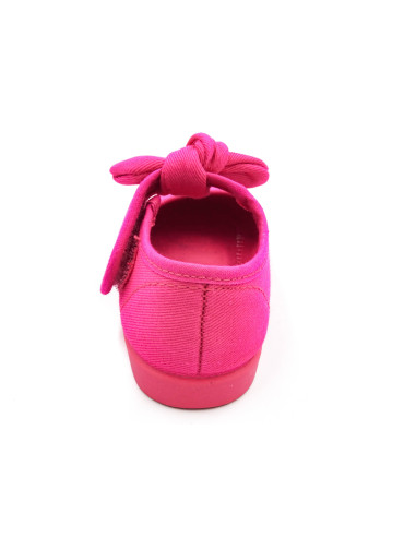 mercedita de tela para nina con un lazo de lona