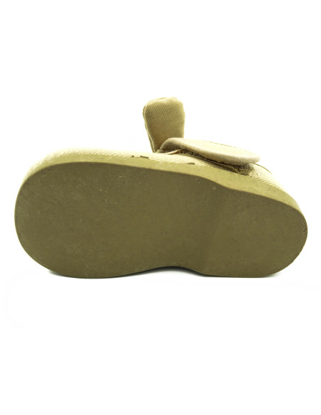 mercedita de tela para nina con un lazo de lona