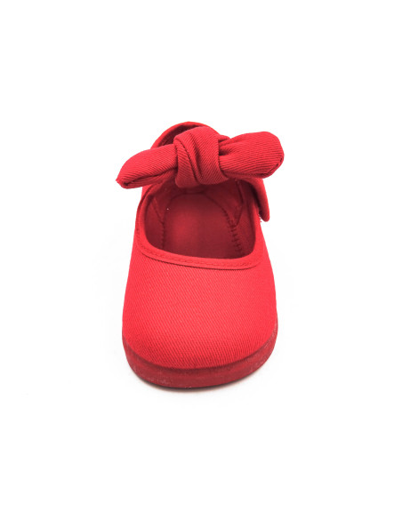 mercedita de tela para nina con un lazo de lona