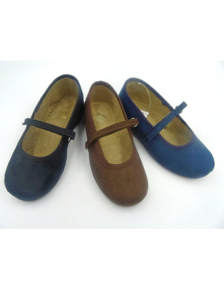 mercedita de serratex para nina con suela de goma