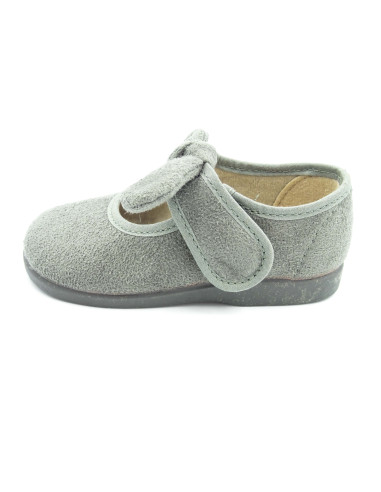 mercedita con lazo y con suela de goma para nina