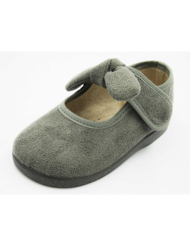 mercedita con lazo y con suela de goma para nina