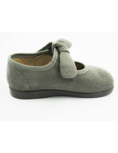 mercedita con lazo y con suela de goma para nina