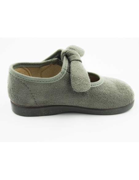 mercedita con lazo y con suela de goma para nina