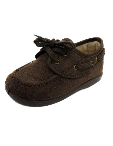 nautico de serratex para nino con suela de goma