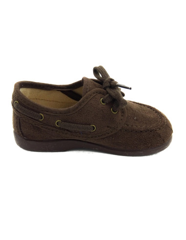 nautico de serratex para nino con suela de goma