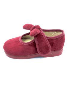 mercedita para nina con lazo en la correa y suela de goma 2