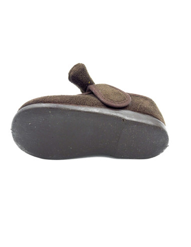 mercedita para nina con lazo en la correa y suela de goma