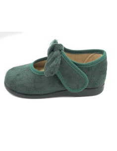 mercedita para nina con lazo en la correa y suela de goma 2